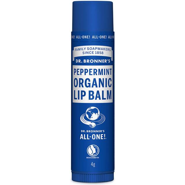 Dr. Bronner's Organic Lip Balm Peppermint 0.15 oz