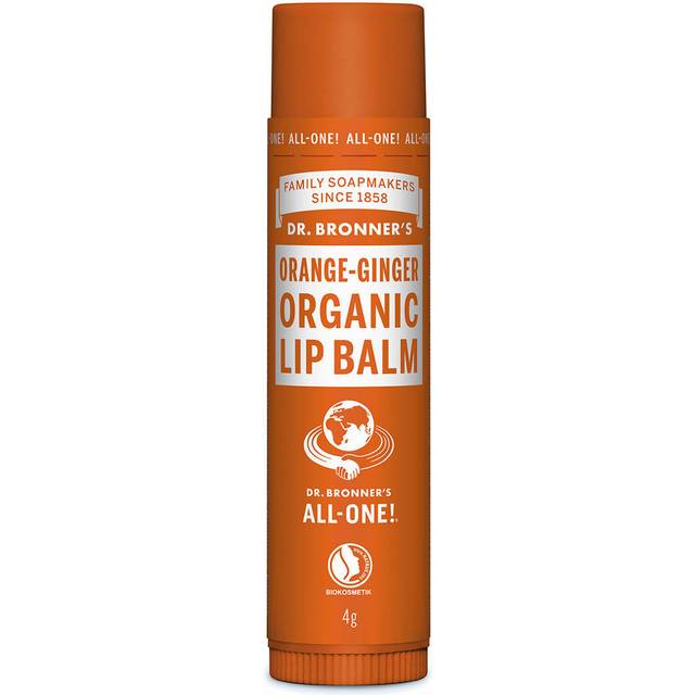 Dr Bronner&apos;s Organic Orange Ginger Lip Balm - 4g