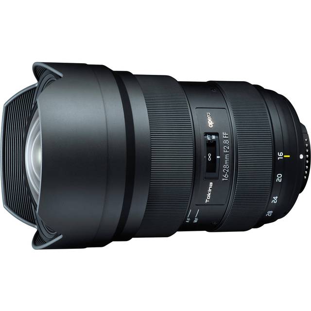 Tokina Ultra Wide Angle Zoom Lens Opera FF for Nikon F Full Size Compatible 16-28mm F2.8 black