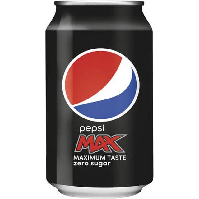 Pepsi Max Sugar Free Soft Drink 330 ml Pack of 24