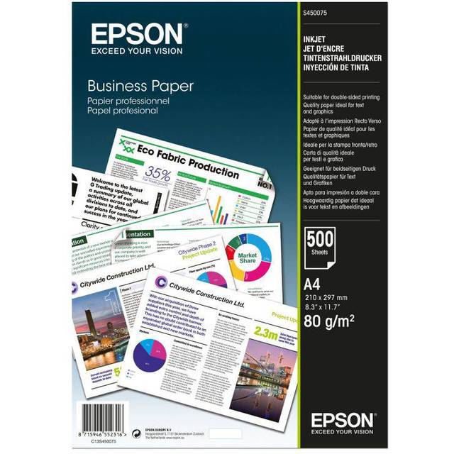 Epson Affärspapper 80 g/m² - 500 ark