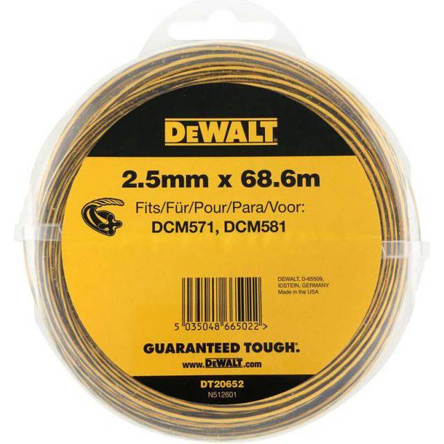 DeWalt DeWALT DT20652-QZ 2.5mm String Trimmer Line x 68.6m