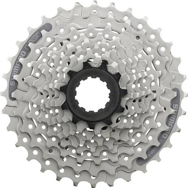 Shimano CS-HG201 Acera, Ruota Libera 9V Unisex Adulto, Argento, 11-32D