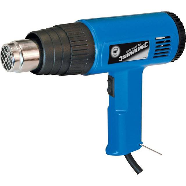 2000w 550Â°c Diy Hot Air Gun - Silverline Heat Paint 127655 Stripper -  gun hot air 2000w silverline diy heat paint 127655 stripper
