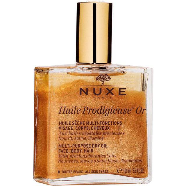 Nuxe Shimmering Dry Oil Huile Prodigieuse 100ml - Kropsolie test - Dinskønhed.dk