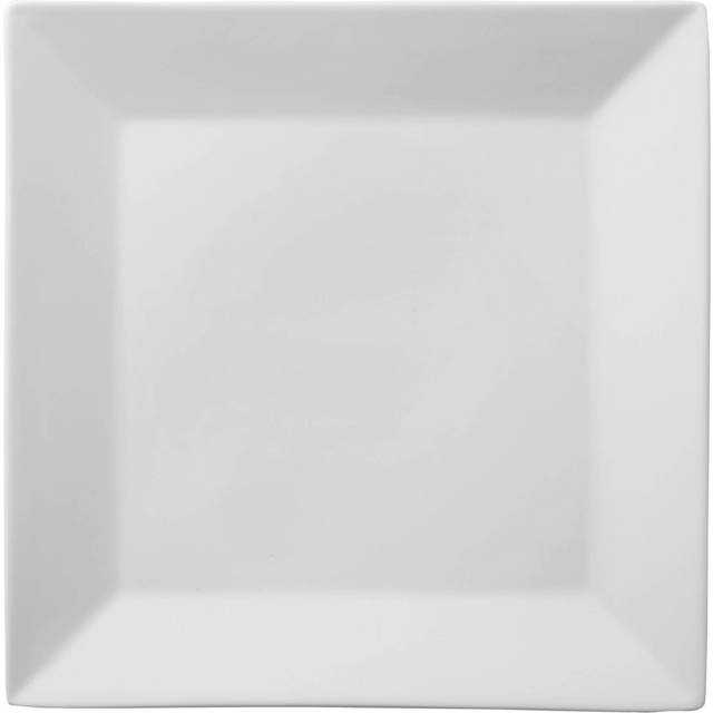 Utopia Plain White Porcelain Square Plate 10.5" (1 x 12)