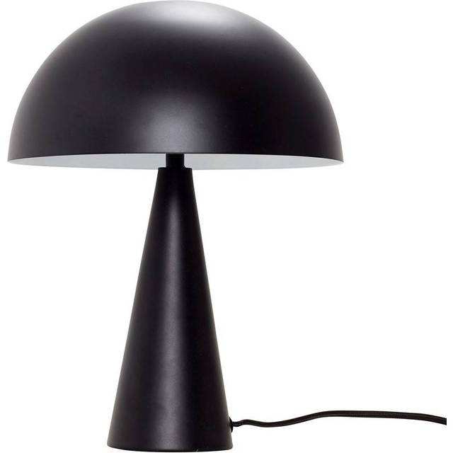 Hübsch Mush Mini Table Lamp - H 33cm Ø 25cm Bordslampor Från Magasin - Black (H 33cm Ø 25cm)