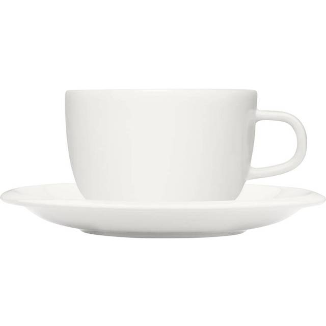 Iittala Raami kaffekopp med fat Vit