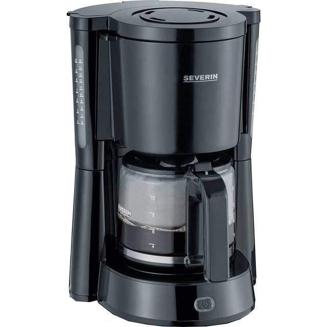 Severin Coffee Maker med 1 000 W Power KA 4815, svart
