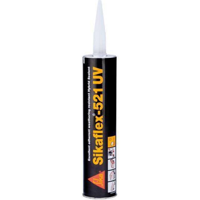 Sikaflex 521 UV â Weathering Resistant STP Adhesive Sealant â Multipurpose â Low Odour â Age And Weather Resistant â Light Grey â 300ml
