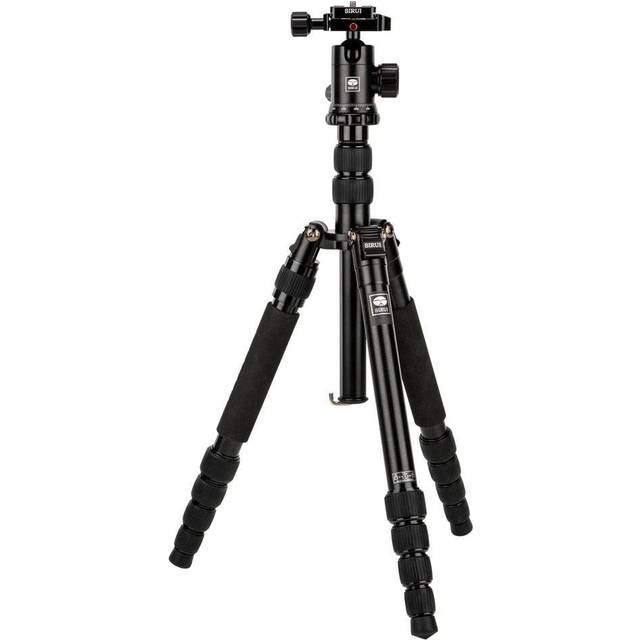 SIRUI Tripod for Camera  2-in-1 Aluminum Camera Tripod Monopod  Compact Travel Tripod with 360 Panorama Ball Head  Professional Tripod for DSLR Video