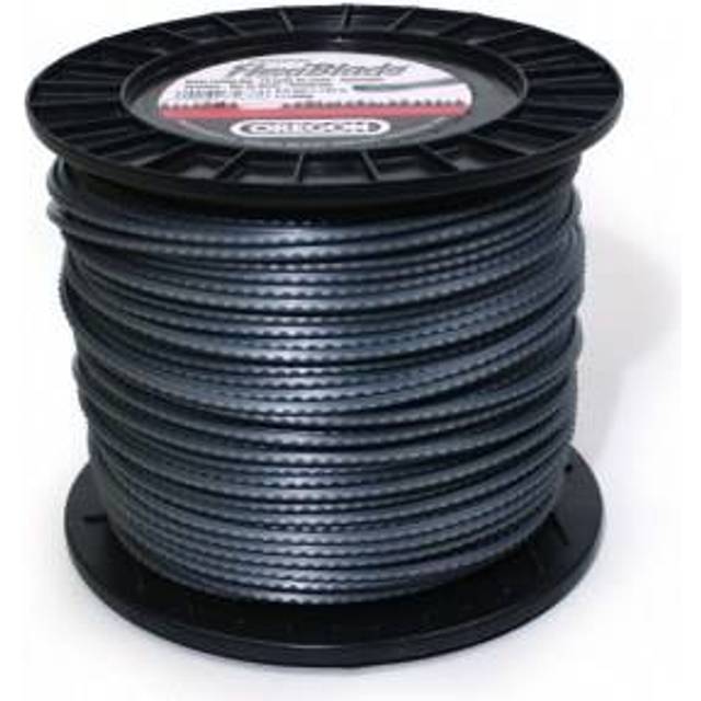 Oregon Flexiblade Serrated Heavy Duty Trimmer Line for Brambles and Undergrowth, Nylon Lines for Heavy Duty Strimmer Work - 4 mm x 110 m Long Spool (1