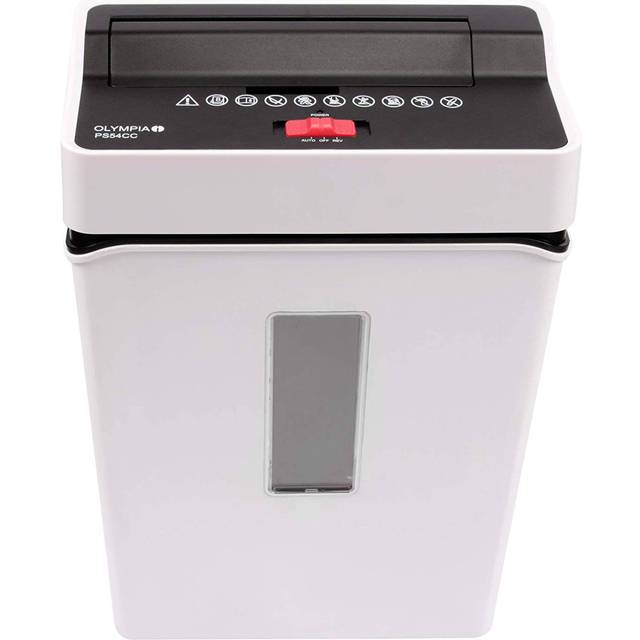 OLYMPIAPS54CC Dokumentförstörare, Vit, Svart, 17 cm x 42,8 cm x 30,3 cm