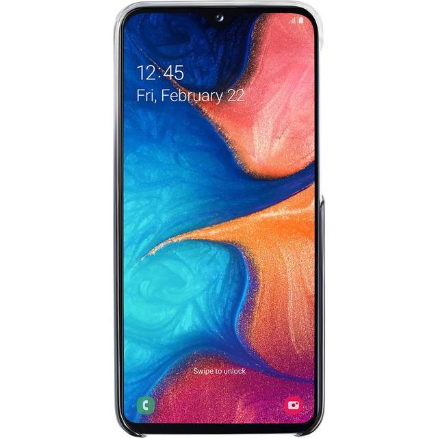 Samsung Galaxy A20e Gradation fodral, hårt skyddande smartphone-fodral, hållbar och lätt snygg design, svart