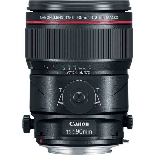 Used Canon TS-E 90mm f/2.8 Manual Focus Tilt Shift Lens