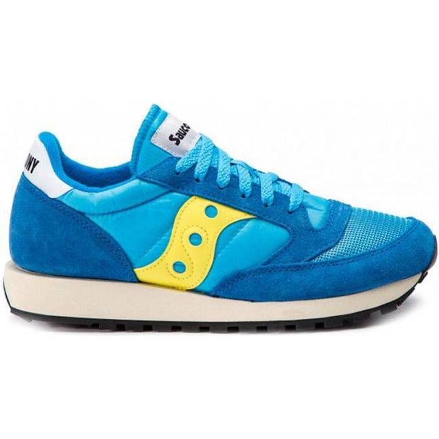 Saucony Jazz Original Vintage, Sneaker Uomo, Blue Yellow, 44.5 EU