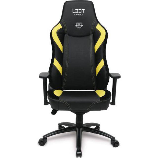 L33T E-Sport Pro Excellence L Gaming Chair - Black/Yellow