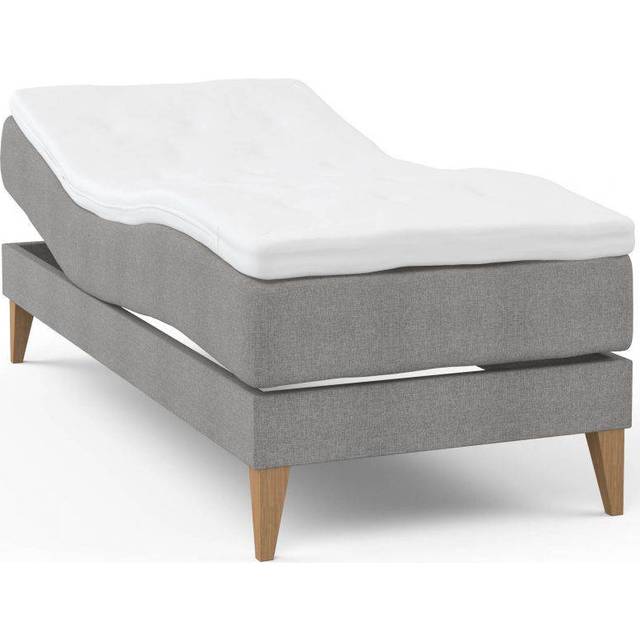 Family Ställbar enkelsäng - Färgval/Beige/Grå/Mörkgrå/Taupe/Mörkblå