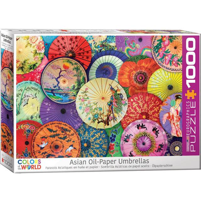 Eurographics Puzzle 1000 Pc -Asian Paper Umbrellas