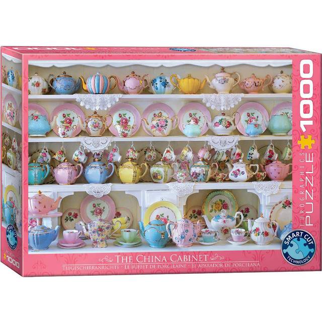 Eurographics China Cabinet Jigsaw Puzzle (1000 Pieces)