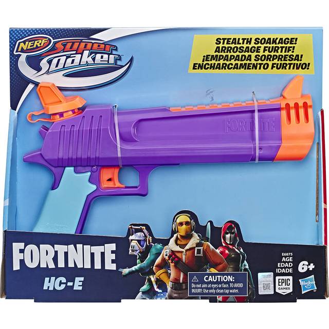 Nerf Super Soaker Fortnite HC-E Water Blaster Ages 6 Years+