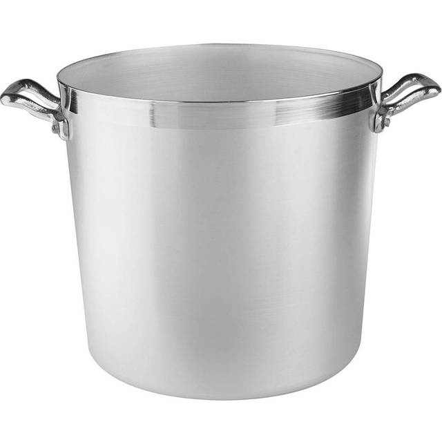 AGNELLI Aluminiumkruka familj två handtag CM30 krukor och förberedelse