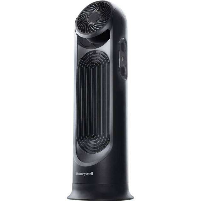 Honeywell HYF500E4 Tornfläkt 58 W (Ø x H) 30 cm x 800 mm Svart