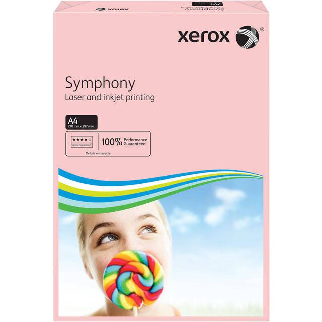 Xerox Symphony Pastel Pink A4 80gsm Paper (500 Pack) XX93970