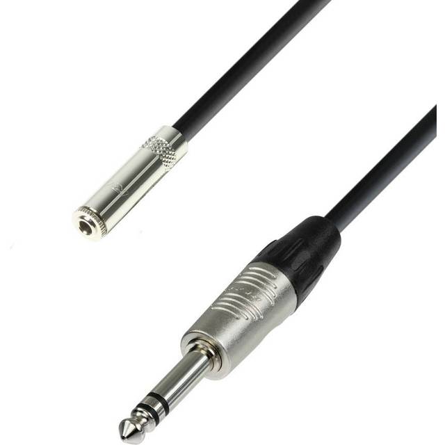 3m Adam Hall REAN Headphone Extension Cable 3.5mm Female Stereo Jack t