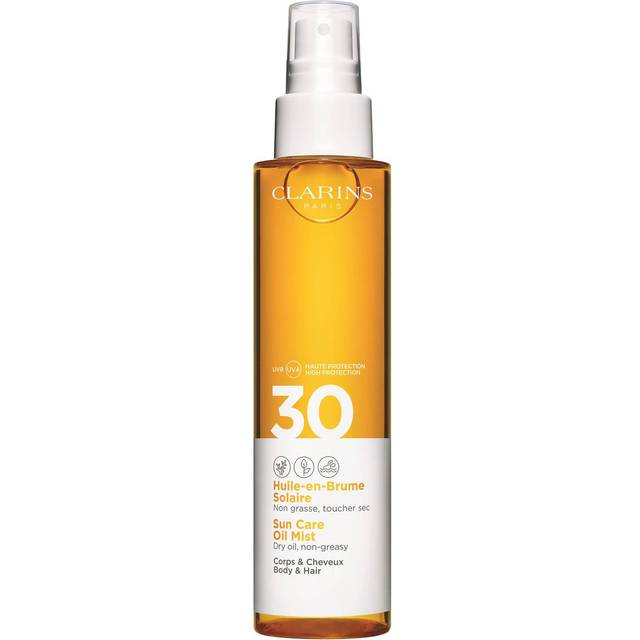 Clarins Sun Care Oil Mist SPF30 150ml - Solcreme test - Dinskønhed.dk