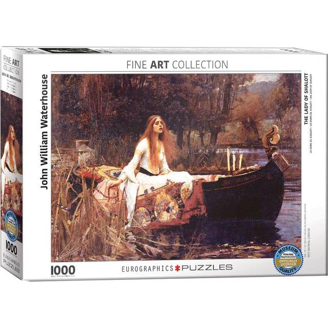 Eg60001133 - Eurographics Puzzle 1000 Pc - Lady of Shalott / Waterhouse