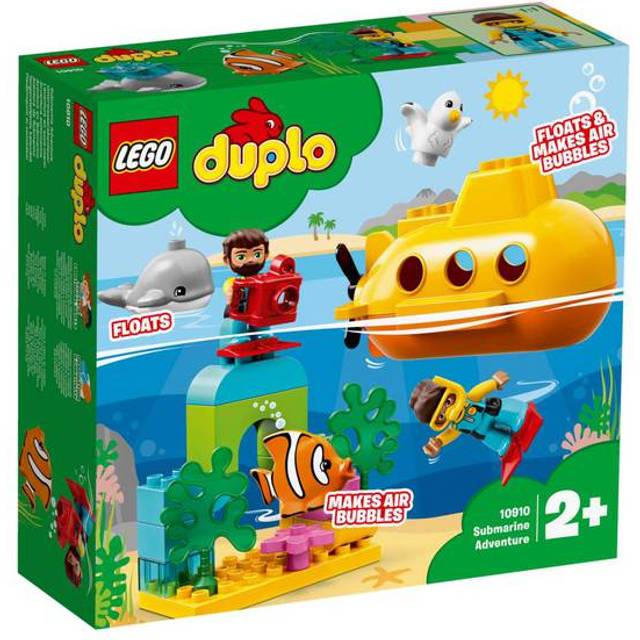 LEGO DUPLO Town Submarine Adventure 10910 Building Kit (24 Pieces)