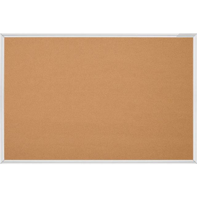 Bi-Office Cork Noticeboard and Pins