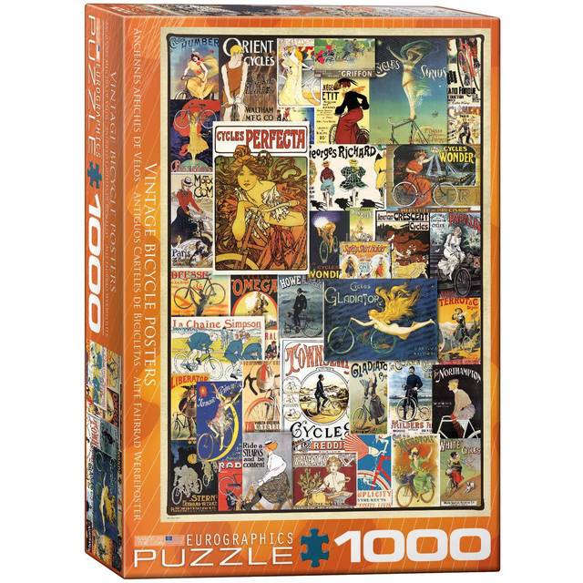 Eg60000756 - Eurographics Puzzle 1000 Pc - Bicycles Vintage Ads