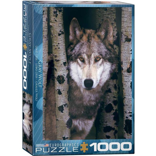 Eurographics Gray Wolf Puzzle (1000 Pieces)