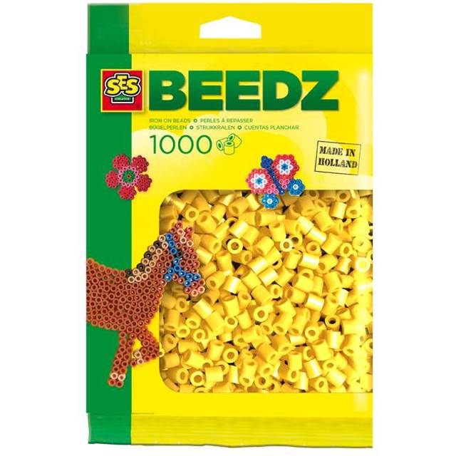SES Creative Iron On Beads 1000 Yellow