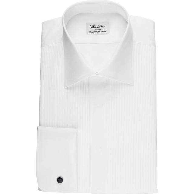 Stenstroms Slimline Dinner Shirt in White | Norton Barrie - 15.5"