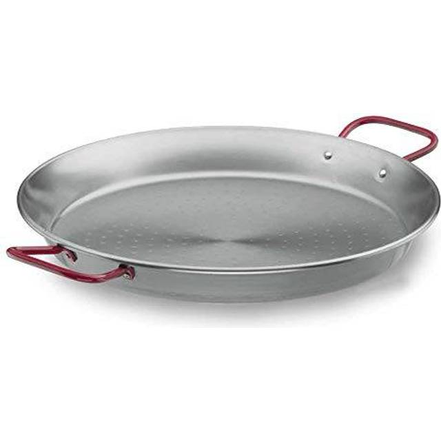 Steel plate paella dish Lacor 46 cm - Noir - One size