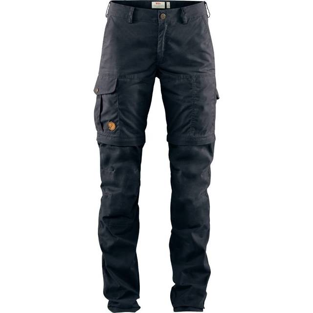 FJÄLLRÄVEN damsportbyxor Karla Pro Zip-off byxor W mörk marinblå 38 EU