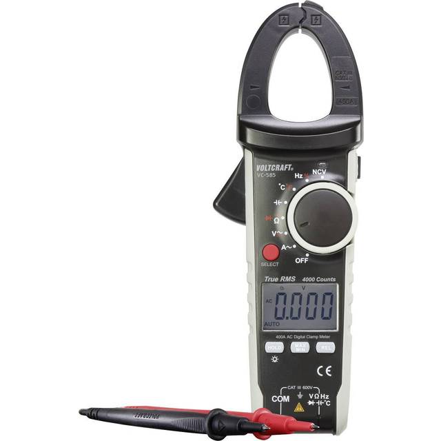 VOLTCRAFT VC585 Clamp meter Digital CAT III 600 V Display (counts)...