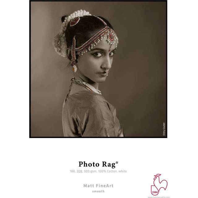 HAHNEMUEHLE Digital FineArt Photo Rag A4 Matte Photo Paper - 25 Sheets