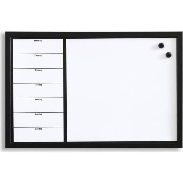NAGA whiteboard | Veckotavla | 60x40 cm | Dansk