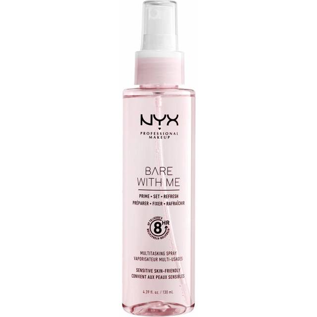 Bare with Me Prime Set Refresh Multitasking Spray Spray on Makeup Primer Foundation Setting Spray and Refreshing Spray 130 ml