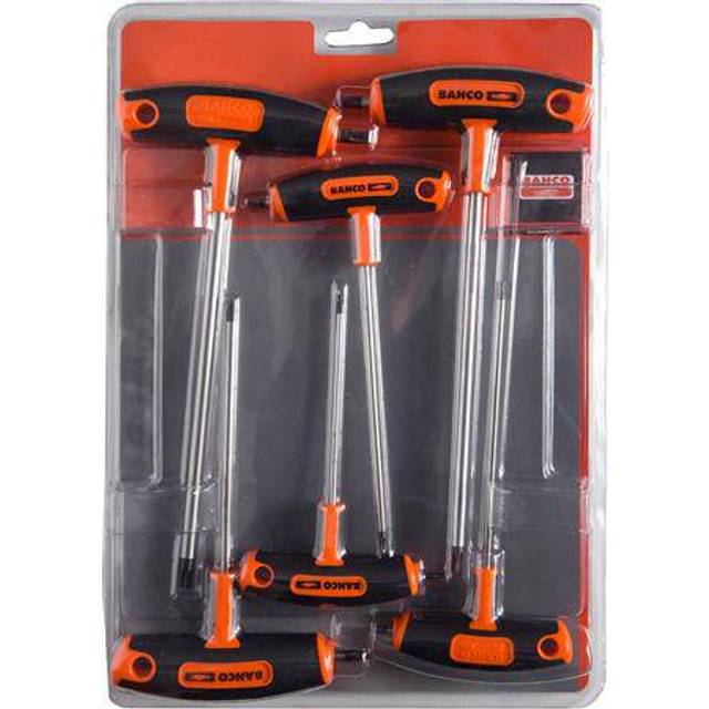 Bahco 903t-1 6 Piece Professional T-handle Hexagon Allen Key Wrench Set 3 -10mm