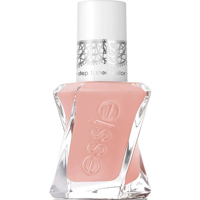essie Gel Couture 2-Step Longwear Nail Polish  Sheer Silhouette  0.46 fl. oz.