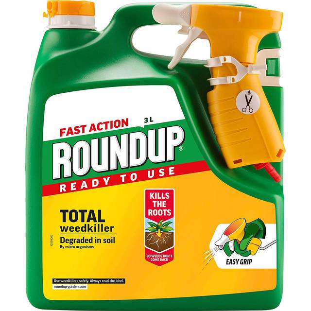 Roundup Ready To Use Total Weedkiller 3L - 90m²