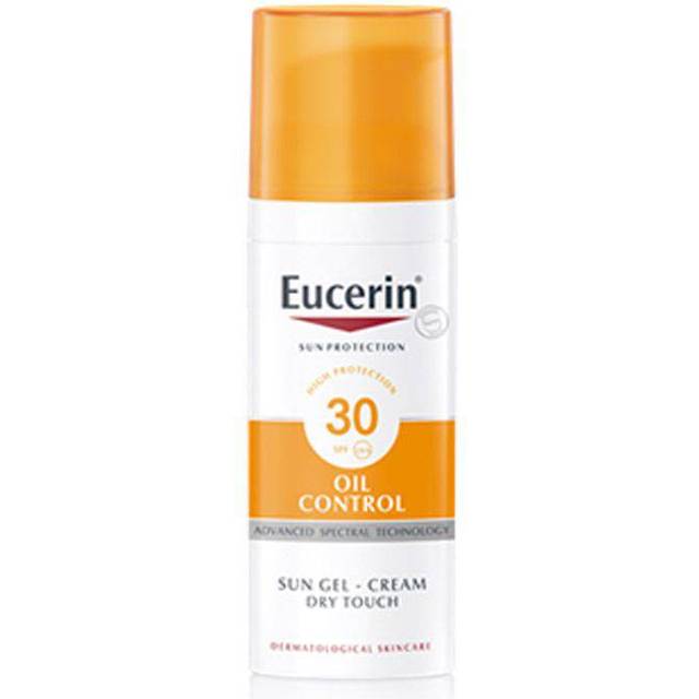 Eucerin Sun Oil Control Skyddande ansiktskräm-gel SPF 30 50 ml