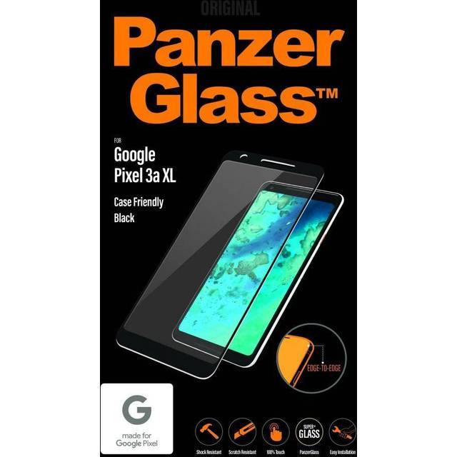 PanzerGlass Case Friendly Google Pixel 3a XL Skärmskydd - 9H - Svart