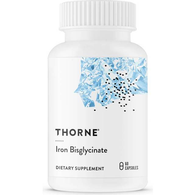 Thorne  Iron Bisglycinate  60 Capsules (25 mg per Capsule)