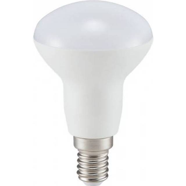 V-tac led light bulb samsung chip 6w e14 ses r50 reflector plastic warm white